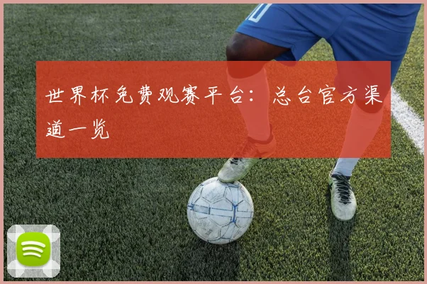 世界杯免费观赛平台：总台官方渠道一览