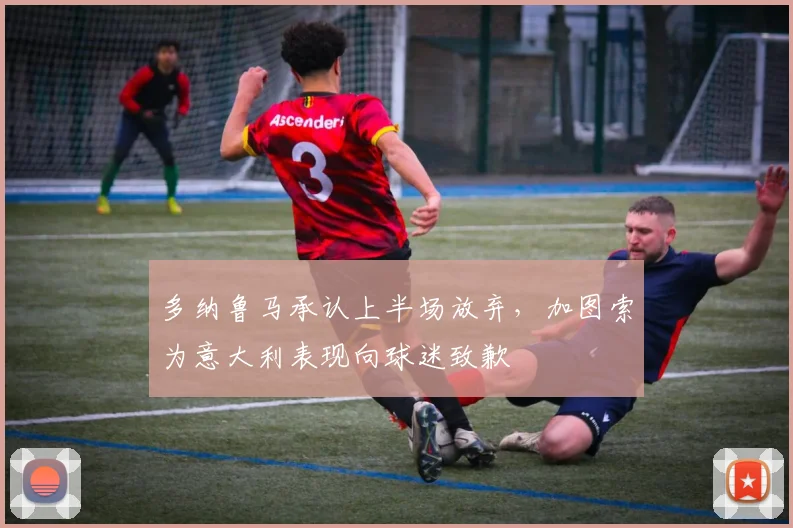 多纳鲁马承认上半场放弃,加图索为意大利表现向球迷致歉